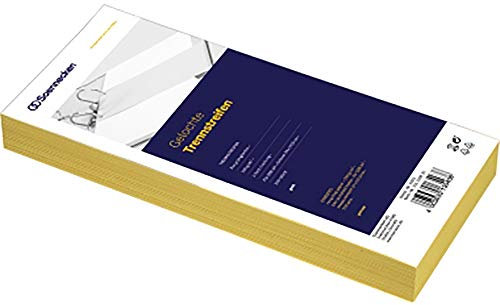 SOE Trennstreifen 01593 gelb 10,5x24cm Pa=100St