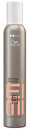 Wella Professionals EIMI Natural Volume Mousse Volumizzante per Capelli, Effetto Naturale, Tenuta Leggera Protegge dal Calore, Dona Corpo ed Elasticità Per Tutti i Tipi di Capelli, 300ml