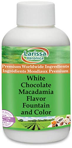 White Chocolate Macadamia Flavor Fountain and Color (8 oz, ZIN: 528266) - 3 Pack