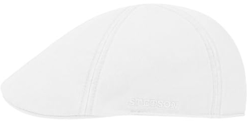 STETSON Texas Cotton Flat Cap enfargad UV-skydd 40 Dam Var Sommar