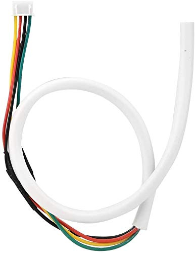 Sonew Câble Électrique À 4 Conducteurs de 30 M pour Système D'interphone Vidéo - Centre de Câble Large en Cuivre (Blanc)