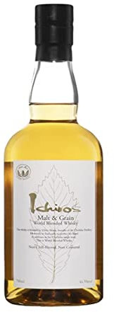 ICHIRO'S MALT & GRAIN - Blended Whisky - 46,5% Alcool - Origine : Japon - Notes de Malt & Fruits tropicaux - A déguster pur - 70 cl