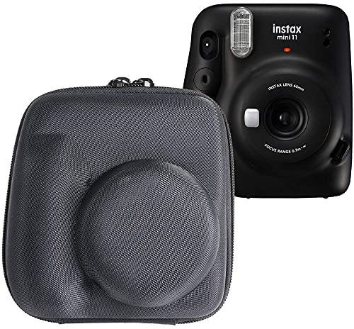 Aenllosi Caja Bolsa Fundas para Fujifilm Instax Mini 12/11 Cámara instantánea (Funda Sola) (Negro)