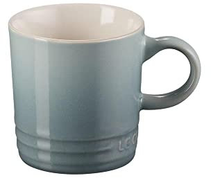 Le Creuset Taza de café expreso de gres, 3 onzas, sal marina