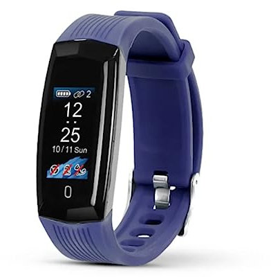 Mcbazel Brook Auto Catch Watchic Plus für Poke mon Go, unterstützt Zwei-Geräte-Verbindung/Auto-Catching/Wasserdicht/Vibrations-Feedback/Mode Stylish Auto-Catcher- blau