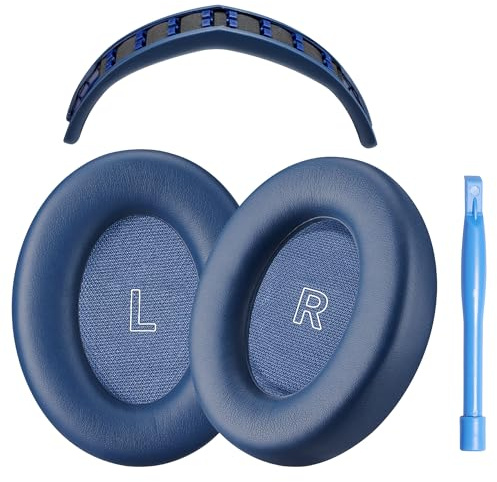 AHG Accessory House Global QC Ultra Replacement Ear pad and Headband Pad Kit Cushion Compatible with Bose QuietComfort Ultra Wireless Headphones (Lunar Blue). Easy DIY Fit | Premium Materials
