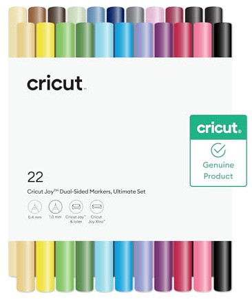 Cricut Joy Lot de 22 marqueurs à double pointe