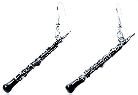 Oboe Reed Earrings Silver, Beautiful Look Earrings build with Premium Material