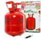 Party Factory – Helium Gasflasche 1x 140L für ca. 20 Luftballons – Partydeko Ballongas Flasche für Latex-, LED- & Folienballons – Einwegflaschen mit Knick-Füllventil – Für viele Dekoanlässe