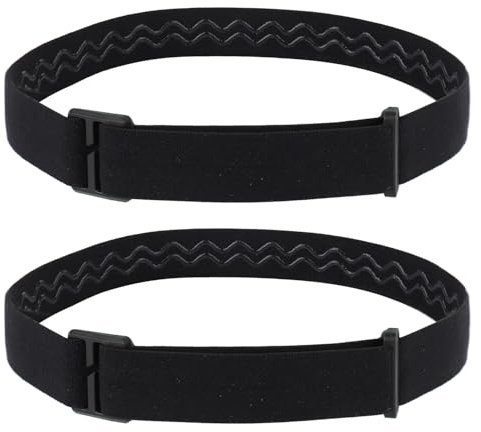BOXOB 2pz Cinghia Elastica per Lampada Frontale, Fascia di Ricambio per Lampada Frontale Cintura Comfort per Lampada Frontale Supporto per Cinghia per Lampada Frontale per Black Diamond Petzl