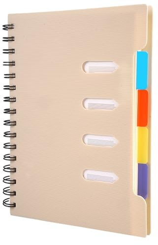 15,8 x 21,5 cm Cuaderno Espiral A5 Linea de 210 Páginas/105 Hojas, 80g/M²