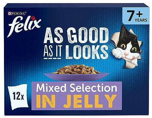 Felix As Good As It Looks Senior Jelly 12X100g