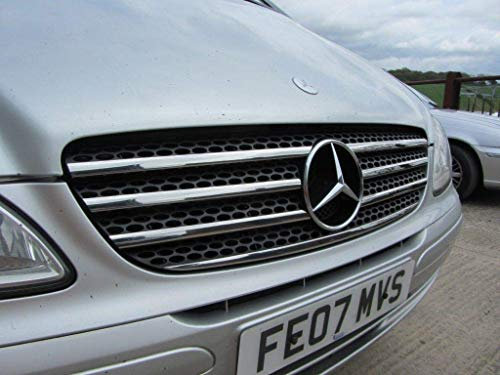 VITO W639 (2003-2010) Kühlergrill aus Edelstahl, Chrom, 7-teilig