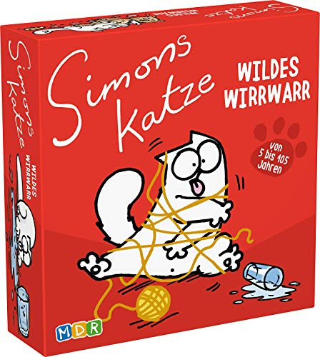 MDR, Simons Katze Wildes Wirrwarr - Kartenspiele - Fur Die Ganze Familie - Kartenspiele Für Kinder Kartenspiel Schnelligkeit - Simon Cat - Simons Katze Spiel