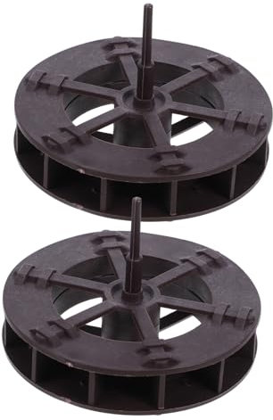 PRETYZOOM Ornamenti Per Ruota Idraulica Per Acquario Confezione Da 2 Ruote Di Ricambio Per Fontana Mini Ruota Idraulica Per Decorazioni in Resina Per Acquario