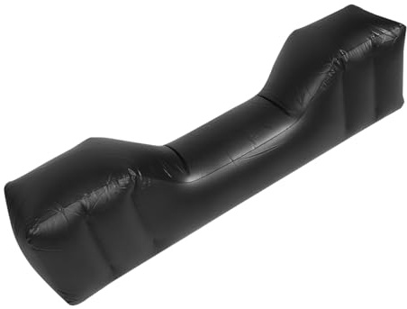 Matelas Gonflable de Voiture pour Siège Arrière, Couchage Noir en Pvc
