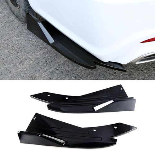 Coche Alerón Trasero para Renault Megane 4 IV GT Sport Tourer, Coche Trasero Alerón de Ángulo Envolvente Coche Spoiler Antiarañazos Coche Kit De Carrocería,A/Black
