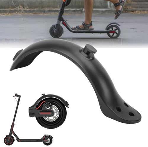 GAESHOW Parafango Posteriore Monopattino Elettrico compatibile con Xiaomi, 3 Fori Parafango Posteriore Supporto in ABS, Accessori Monopattino Elettrico, Accessorio di Ricambio Scooter elettrico