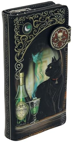 Nemesis Now Black Cat Frauen Geldbörse Standard Polyurethan Gothic, Horror