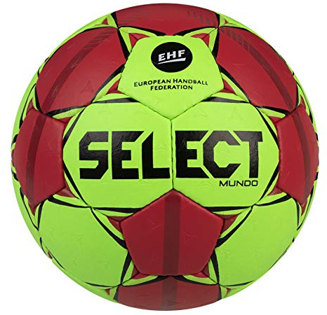 Select Mundo EHF Handball Mundo GRE-Red, Unisex handballs, Green, 3 EU