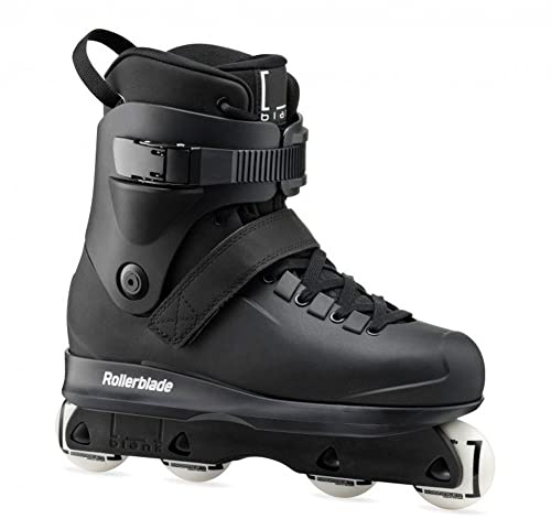 Rollerblade Blank Unisex Adult Fitness Inline Skate, Black, Urban Performance Inline Skates