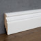 PROVISTON | Sockelleiste | Berliner Profil | 16 x 58 x 2500 mm | MDF foliert | Weiß | annährend RAL 9016 | Hamburger Fußleiste | 2.5 Meter