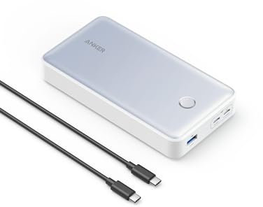 Anker Power Bank, 24,000mAh 65W Portable Charger, 537 Power Bank (PowerCore 24K for Laptop), for Dell XPS, Microsoft Surface, iPad Pro, iPhone 16/16 Plus/16 Pro/16 Pro Max/15/14/13 Series, and More