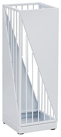 Umbrella Stand Umbrella Holder Modern Metal Umbrella Stand For Inside Entryway, Hollow-out Outside Umbrellas Rack Support, Umbrella Basket Umbrella Rack umbrella Bucket ( Color : White , Size : 20 x 2
