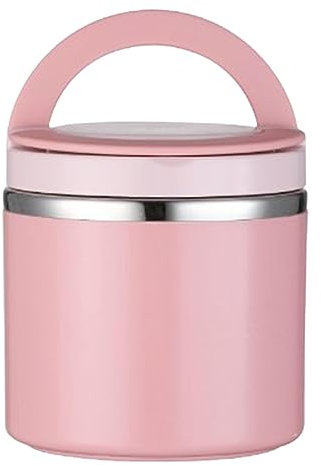 Dirfuny Food Flask for Hot/Cold Food, Soup, 630ml Stainless Steel Double Walled Insulated Jar Leakproof for Adults and Kids