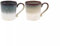 Lesser & Pavey Reactive Glaze Mugs Set of 2 | Ceramic Coffee Mugs Set for Home or Work | Designed by Elements | Lovely Mugs for Tea, Coffee & Hot Drinks