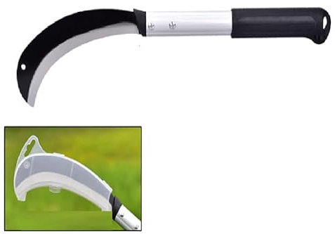 KEAAN Herramientas de deshierbe de azada de hierba para jardín y exteriores, herramienta manual de eliminación de malezas, muy afilada (japonés 345)