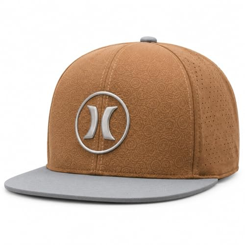 Hurley Men's Hat - Lightweight Phantom Core Snap-Back Baseball Cap, Size One Size, El Dorado