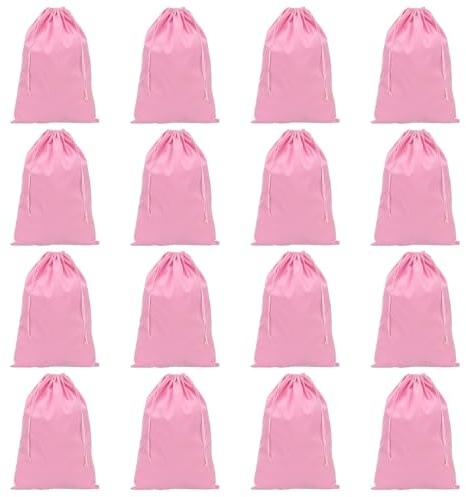 PATIKIL Skodammpåse, dammvippa flanellskor påse med dragskoförslutning,, Rosa