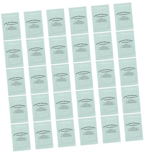 EPIGEIST Salviette Oleose Post Ceretta 30 Pezzi, Tamponi Detergenti Lenitivi per Rimozione Residui Cera e Cura Pre e Post Epilazione, Pulizia Delicata per Uso Domestico e Salone