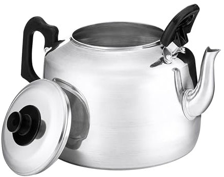 Pendeford TP24 Catering Aluminium Teapot 8 Pints/4.5 Litres , Silver