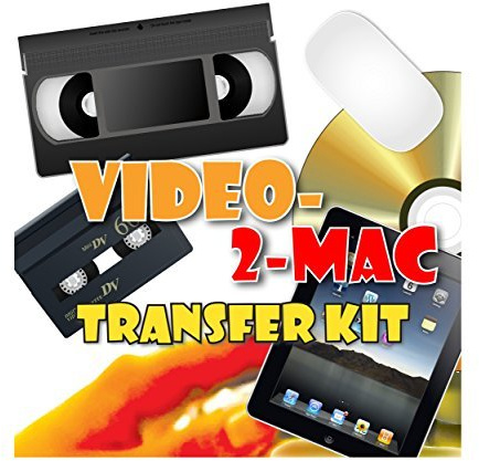 VHS and Camcorder USB Video Capture Kit for Mac and PC. for Sonoma/Ventura/Monterey and Windows 10/11. Create MP4 Files and DVDs from VHS, Hi8, MiniDV