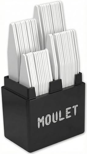 56 Plastic Collar Stays for Men's Dress Shirts – Premium Collar Inserts in 4 Sizes