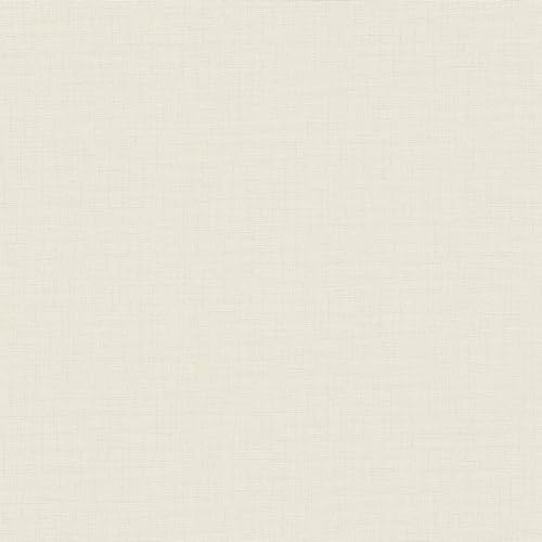 Profhome Carta da parati aspetto tessile 387127-GU carta da parati intissata (TNT) avorio beige 0,53 m x 10,05 m / 5,33 m2