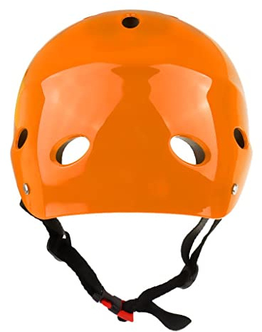 Sport acquatici casco di sicurezza per wakeboard kayak canoa barca surf L arancione