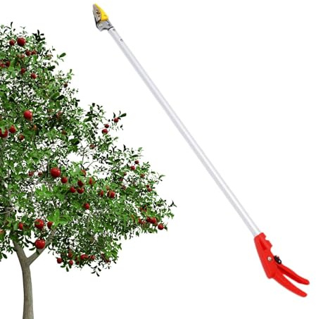 Tyinerc Troncarami telescopici, da giardino resistenti alla ruggine per lavori di taglio | Cesoie per | Per la raccolta di, il taglio di, per arbusti, cespugli, piante spinose e rose