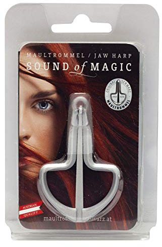 Sound Of Magic Jaws Harp No 8 Matt Silver: Jaws Harp