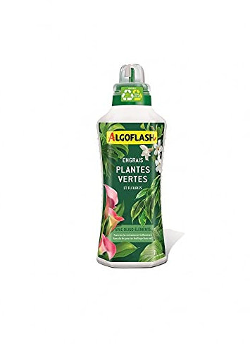ALGOFLASH Engrais Plantes Vertes Plantes Fleuries 1l /nc