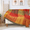 BCOTTOND Böhmische Überwurf-Decken, südwestliches Navajo, Bett, Couch, dekorative Sofa-Decke, bunt, dekorative Decken mit Quaste, Strickdecken, Tribal-Muster, Hippie-Raumdekoration (177,8 x 127,7 cm,