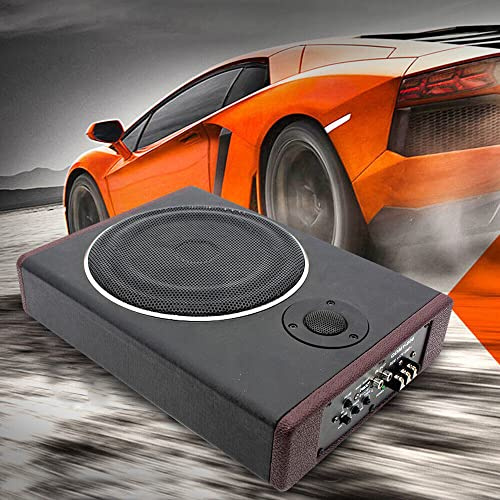 LOYEMAADE 8 600W subwoofer bil subwoofer, kompakt subwoofer bil subwoofer högtalare