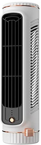 MaItagkam 1 Ensemble de Ventilateur sans Lame à Circulation d'air Ventilateur Tour Ventilateur sans Lame Blanc