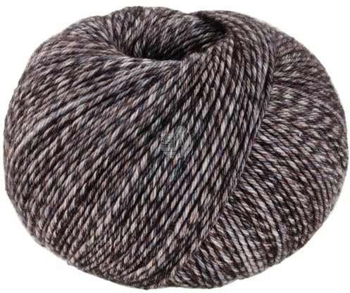 LANA GROSSA Vintage Socks | Hochwertiges Sockengarn mit Merinowolle & Ton in Ton Farbeffekt | Handstrickgarn aus 75% Schurwolle & 25% Polyamid | 100g Wolle zum Stricken & Häkeln | 400m Garn FB1010