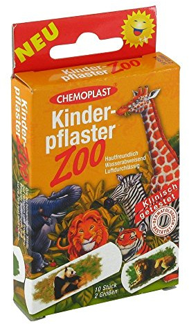 Wundmed Children's plaster Zoo 2 sizes, 10 pieces