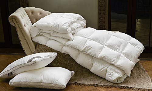 Banzaii Piumone Piumino Invernale di Nuova ecopiuma termoisolante anallergica antiacaro 380 gr/mq Due piazze Matrimoniale 250x200 cm