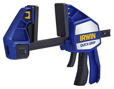 Irwin Quick-Grip 586-1964715 Heavy Duty One Handed Bar Clamps