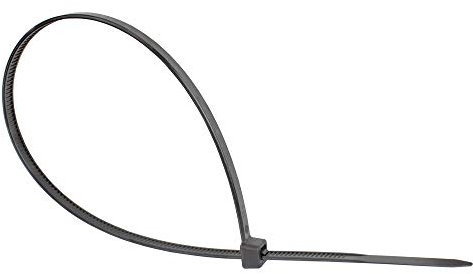 Good Connections® Kabelbinder 300 mm x 4,8 mm - 100er Set/Stück - schwarz, UL, UV-resistent, witterungsbeständig - für den Außenbereich, -40 °C bis +85 °C